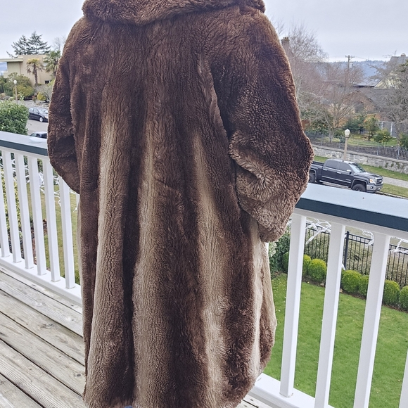 Vintage beaver fur coat M/L - Picture 2 of 11